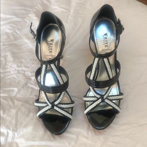 White House Black Market Heels Black
